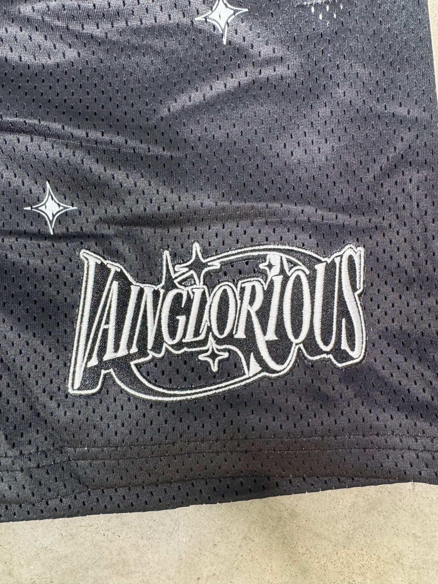 “Vainglorious” Heavyweight Mesh Shorts