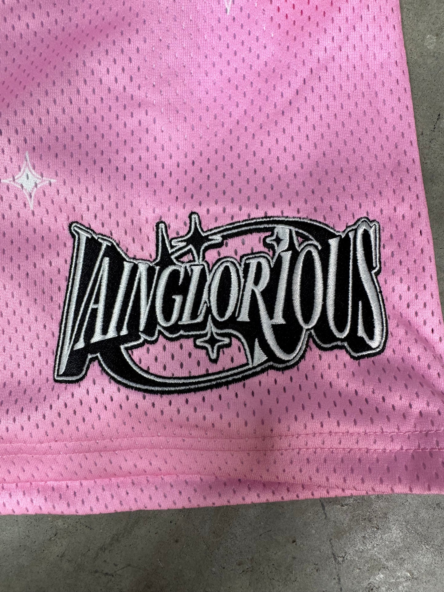 “Vainglorious” Heavyweight Mesh Shorts