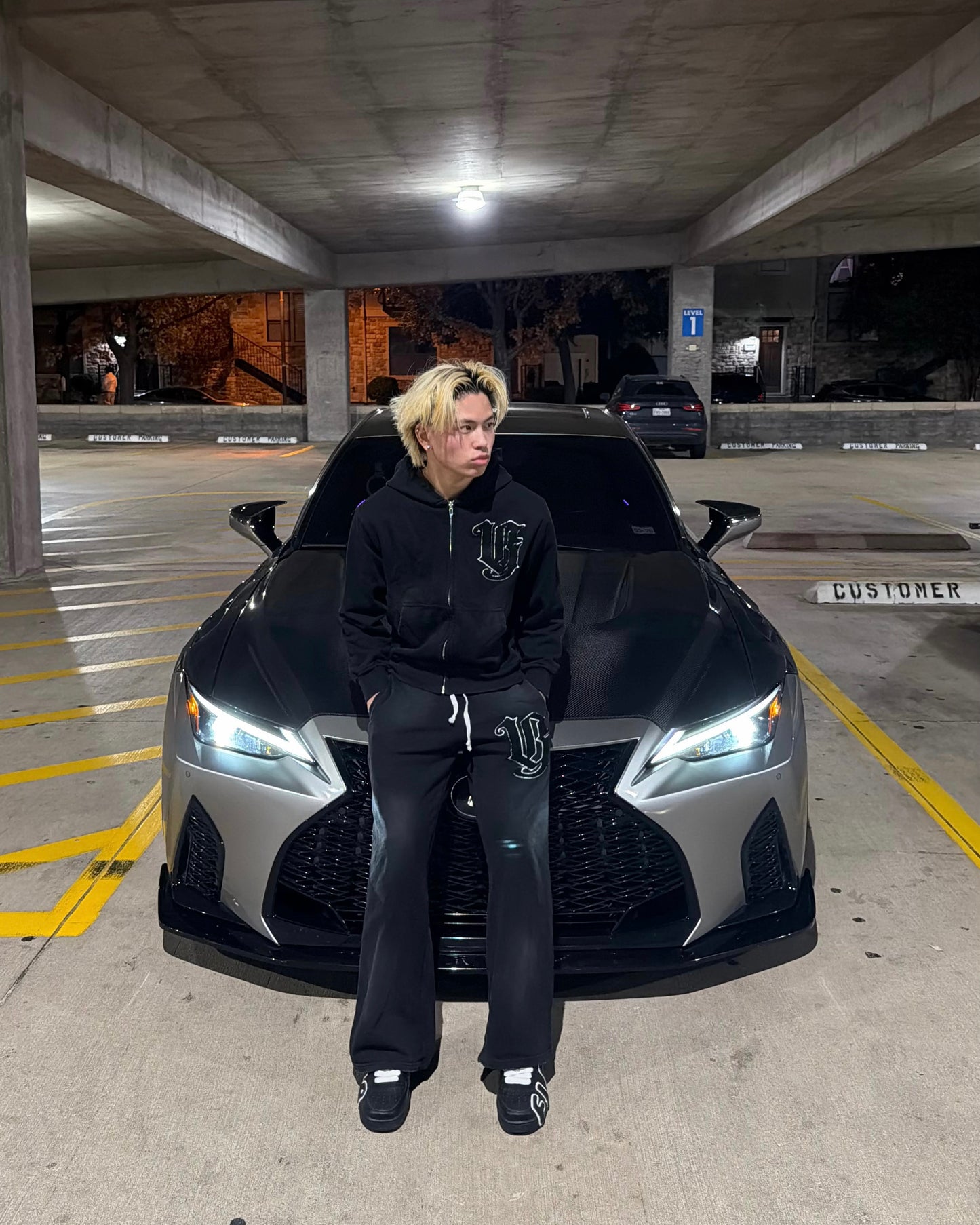 “VG” Heavyweight Oversized Sweatpants